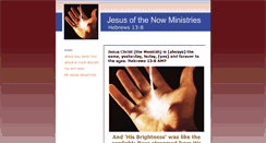 Desktop Screenshot of jesusofthenow.com